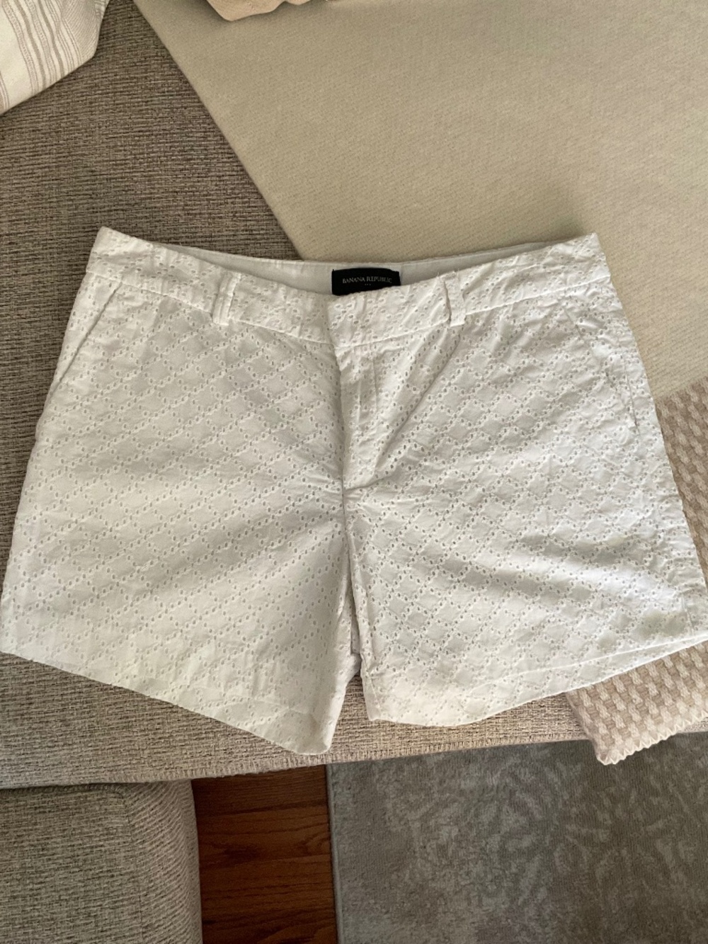 Banana Republic Eyelet Shorts